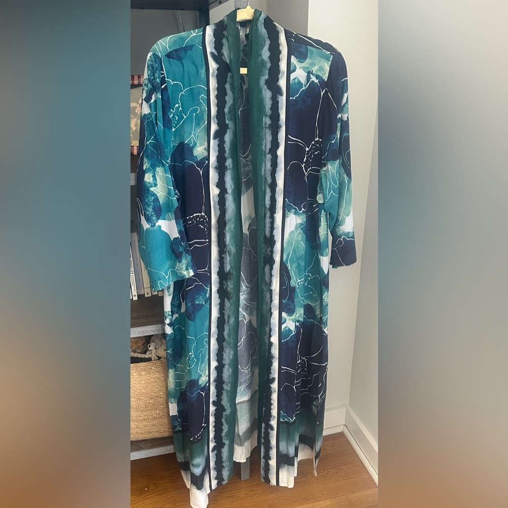 Anthropologie Floral Caftan
